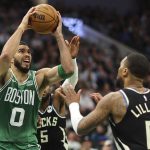 Boston Celtics become first team in NBA history to shoot zero free throws in a game during bizarre loss to Milwaukee Bucks